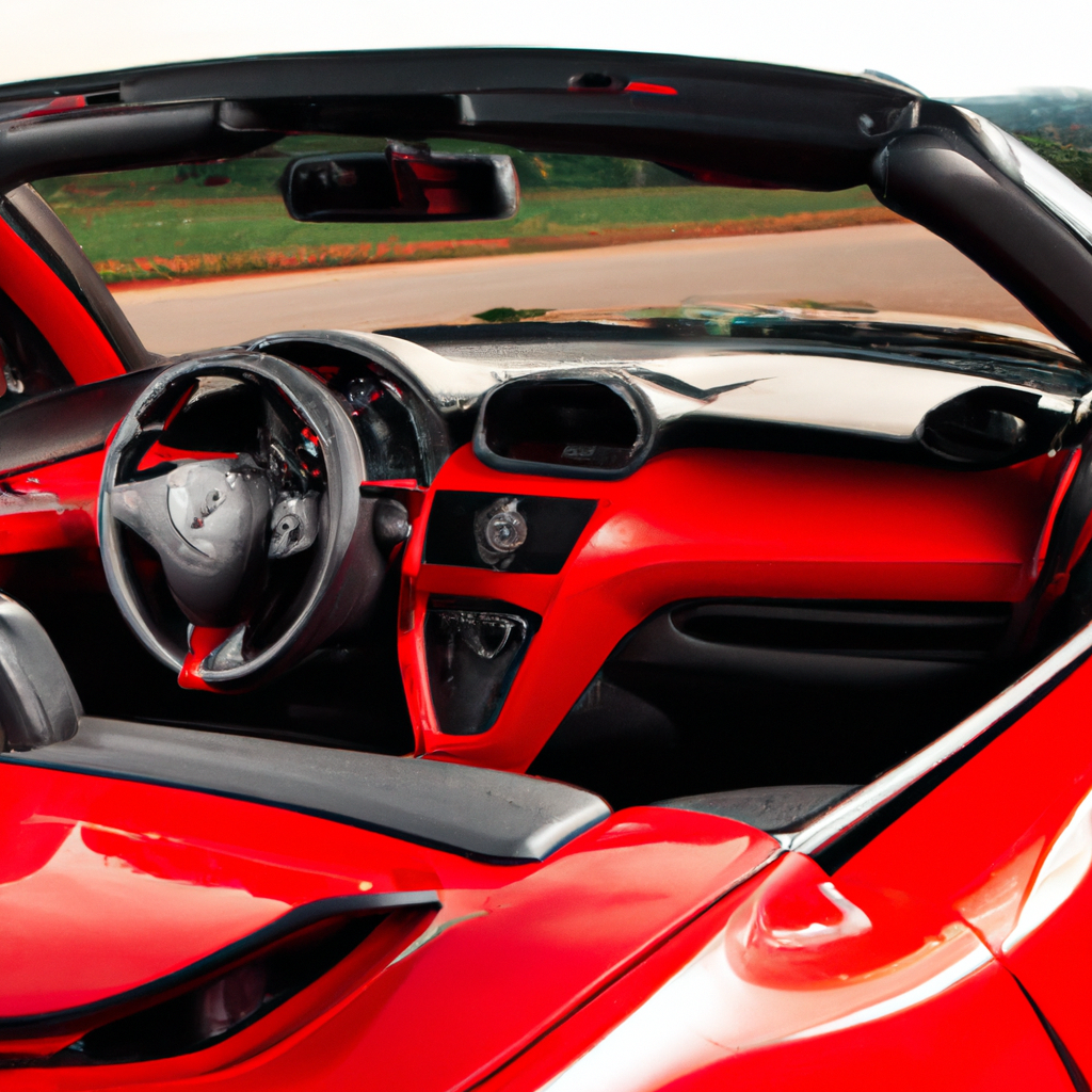 Carro esportivo de luxo